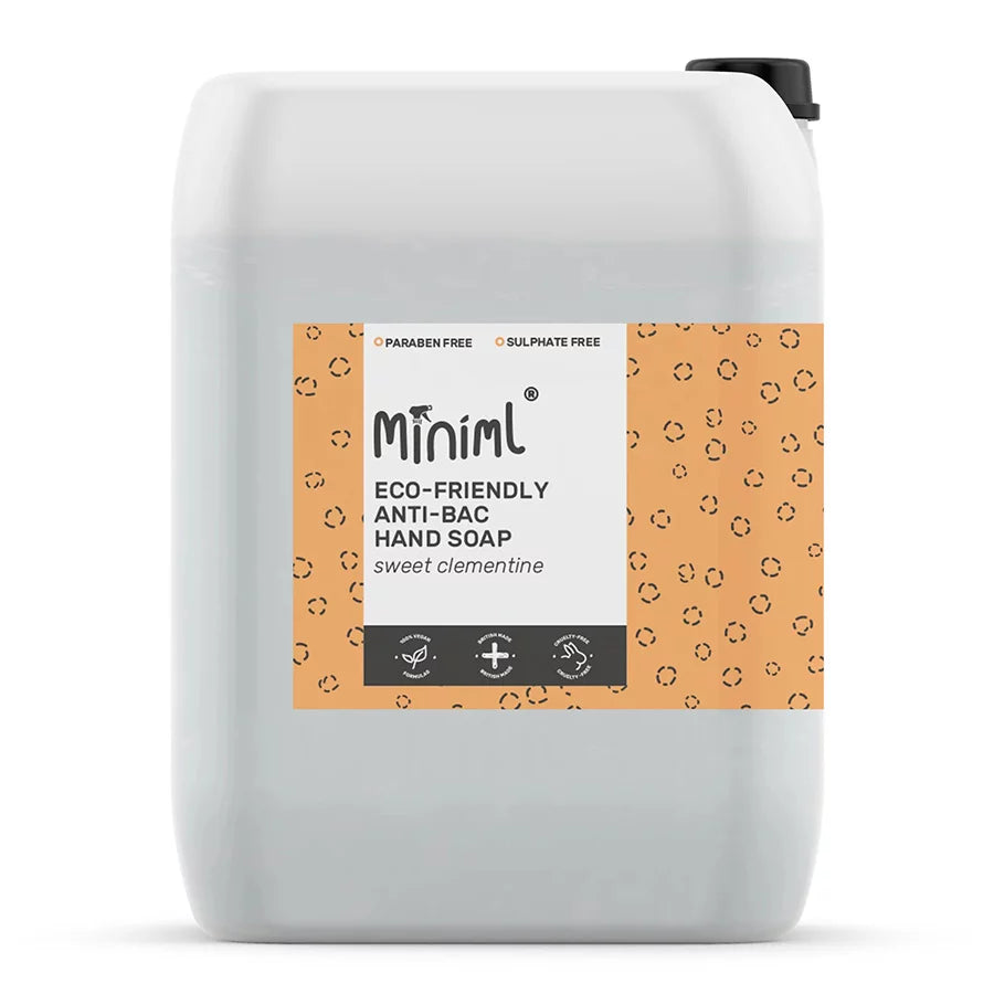 Miniml Anti Bac Hand Soap - Sweet Clementine - Life Before Plastic